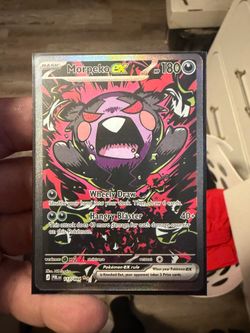 Pokemon sir Morpeko EX 100