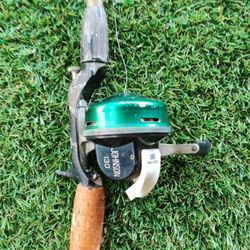 Vintage Fishing Rod And Rear