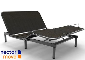 Nectar Move Queen Adjustable Bed + Free Purple Mattress