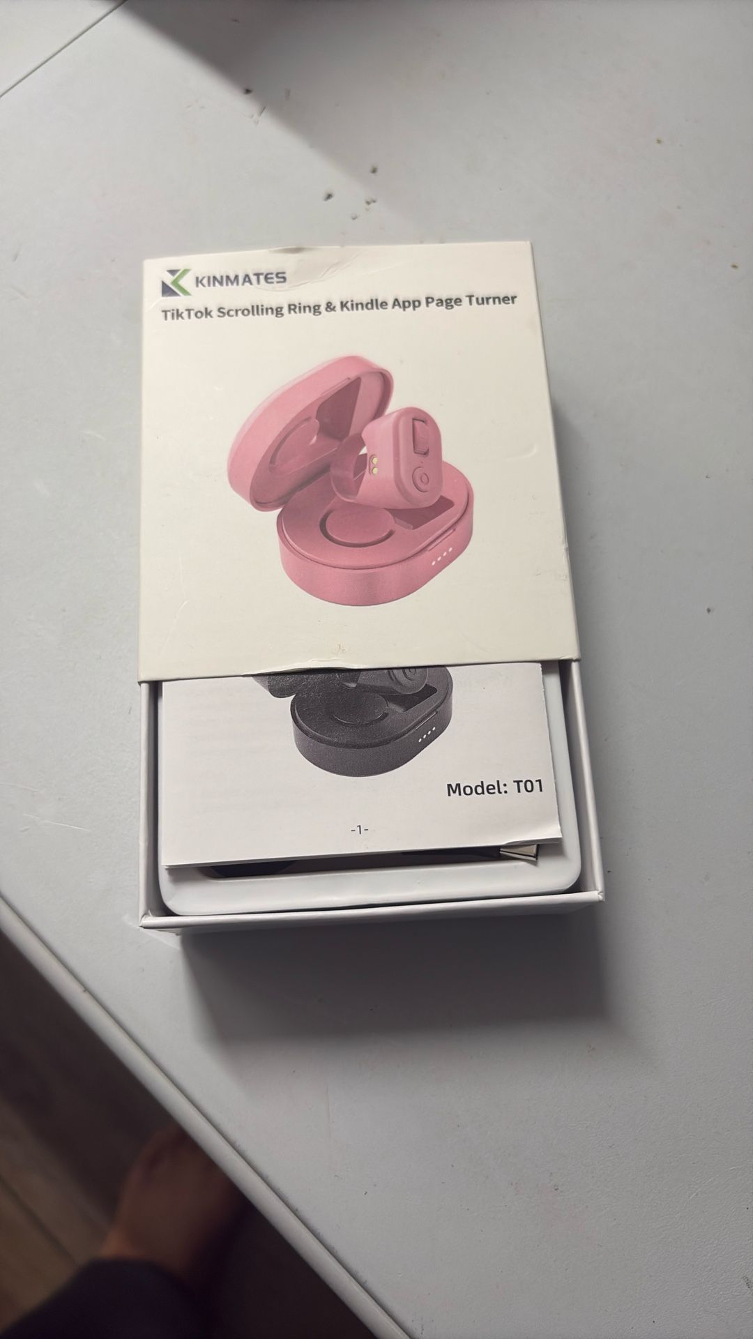 TikTok Or Kindle Scrolling Ring