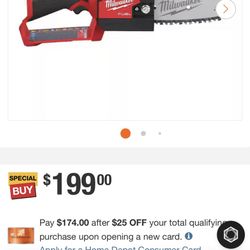 M12  6’ Pruning Saw