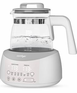 Comfyer Smart Water Kettle w/Built-In Thermostat BK01 6 Temp Presets Bottle New