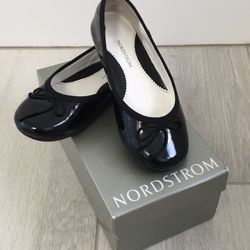 Girls Black Patent Dress Shoes Nordstrom Size 11.5