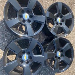 20” OEM CHEVROLET CHEVY SILVERADO WHEELS RIMS GMC SIERRA WE FINANCE SET FACTORY 