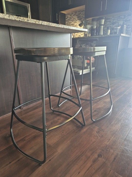 Bar Stools Set Of Two