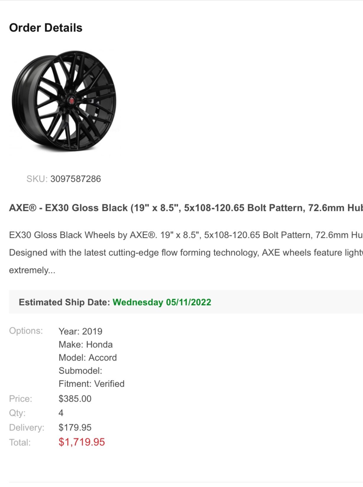 Summer Rims