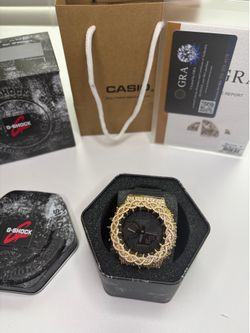 Moissanite Buss-Down G-Shock