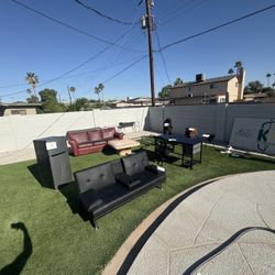 Backyard Garage Sale – Tempe AZ  Moving Out!  Cold Plunge • Sauna • Couch • Desk • TV • Bed Frame • Mini Fridge • Pull up if you're in Tempe — everyth