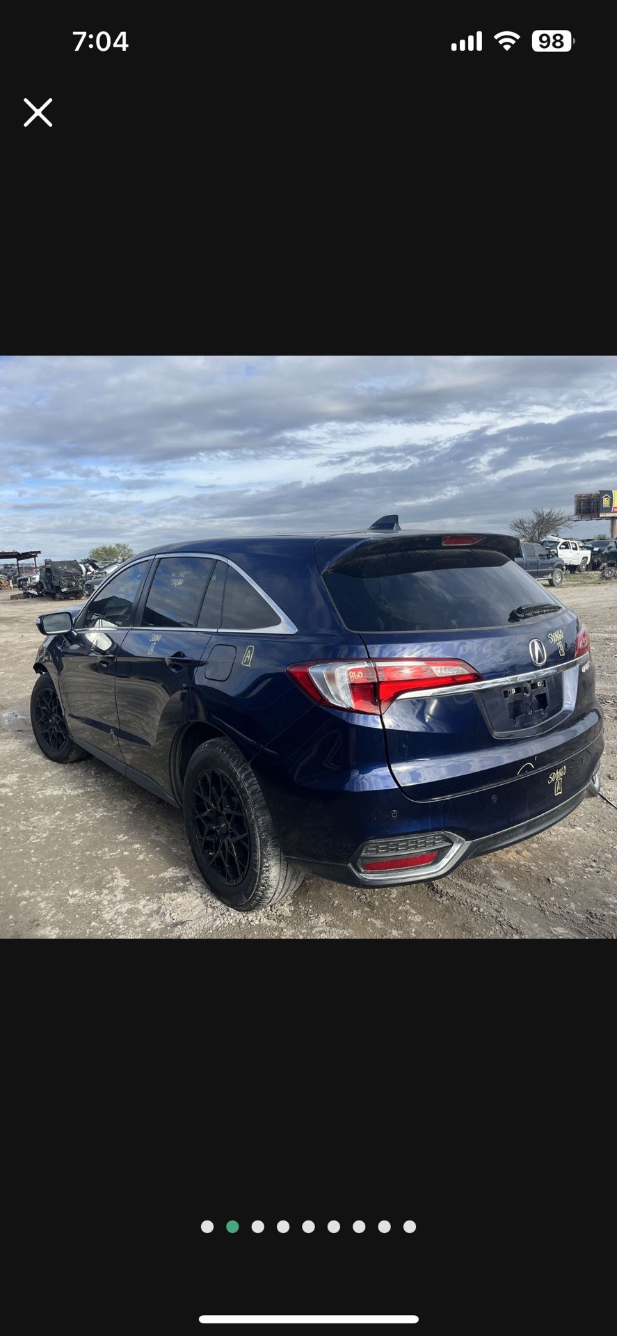 2017 Acura RDX For Parts Only