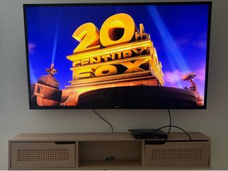 Samsung 60” TV – Great Condition ($300 for bundle: TV, wall mount, and floating tv stand)