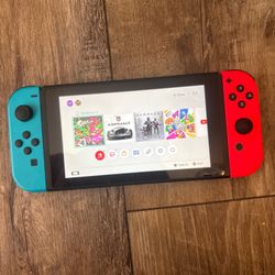 Nintendo Switch v2 Console Gaming System HAC-001(-01) WORKS XKW100(contact info removed)5
