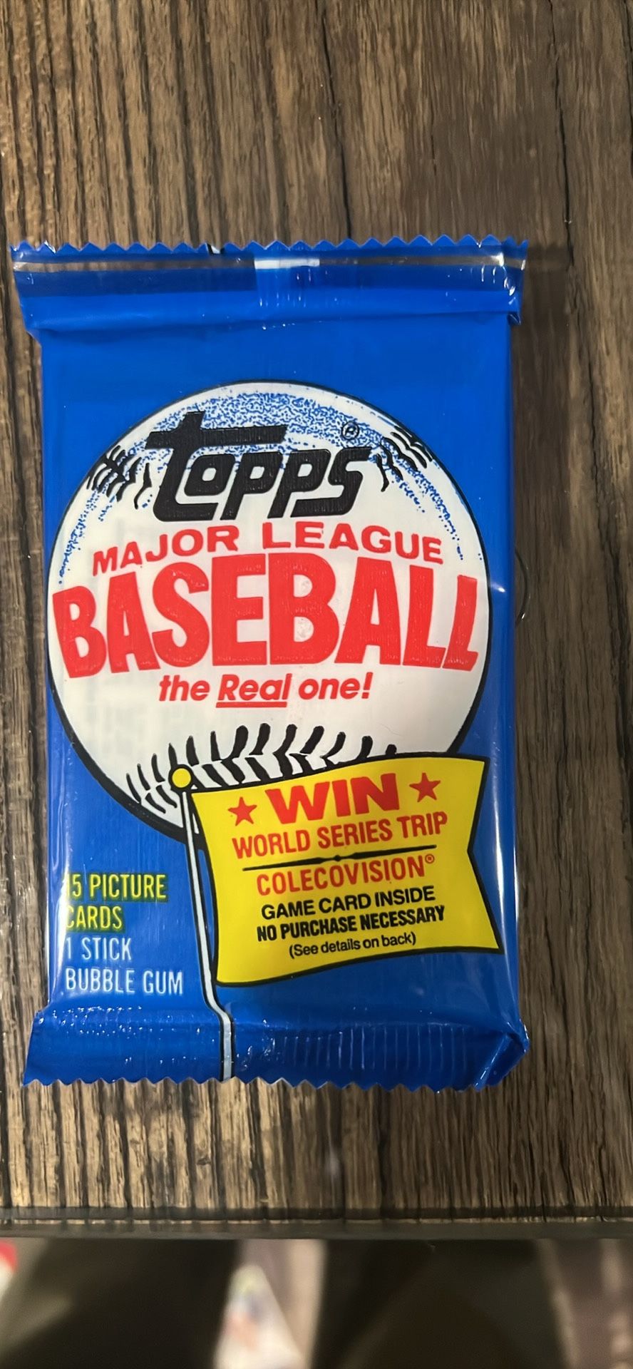 1983 Topps Michigan Wax Pack Baseball