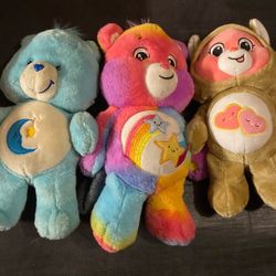 Three Care Bears 