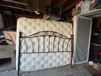 King Bed, Headboard and Nightstand