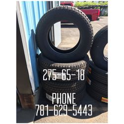 New Tire For Sale p275/65/18 Brand kumho $650 All Four installed