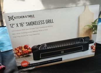 Indoor Smokeless Grill (12" x 16")
