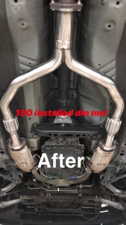 Y pipe for g37 g35 350z 370z