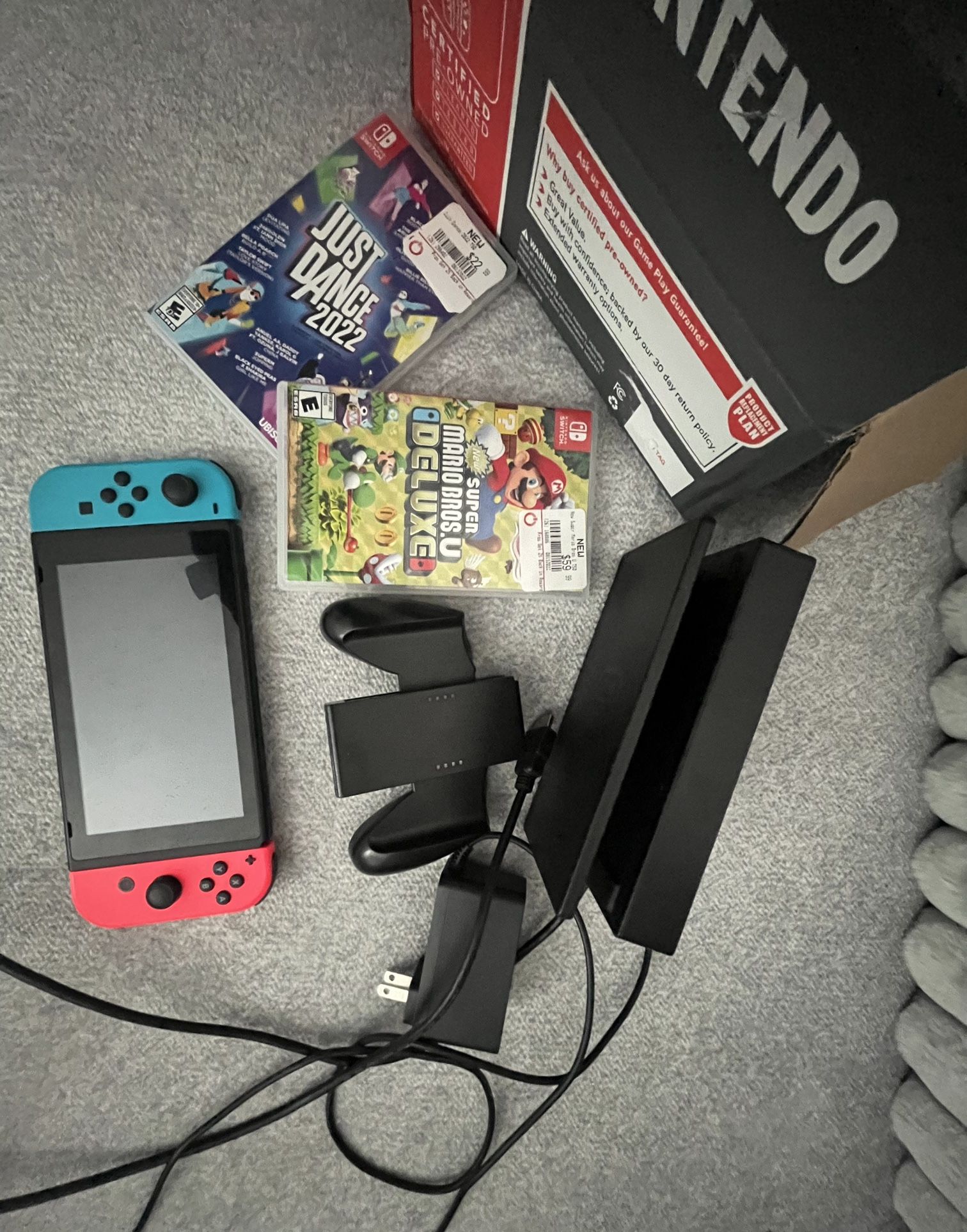 Nintendo Switch With Games 