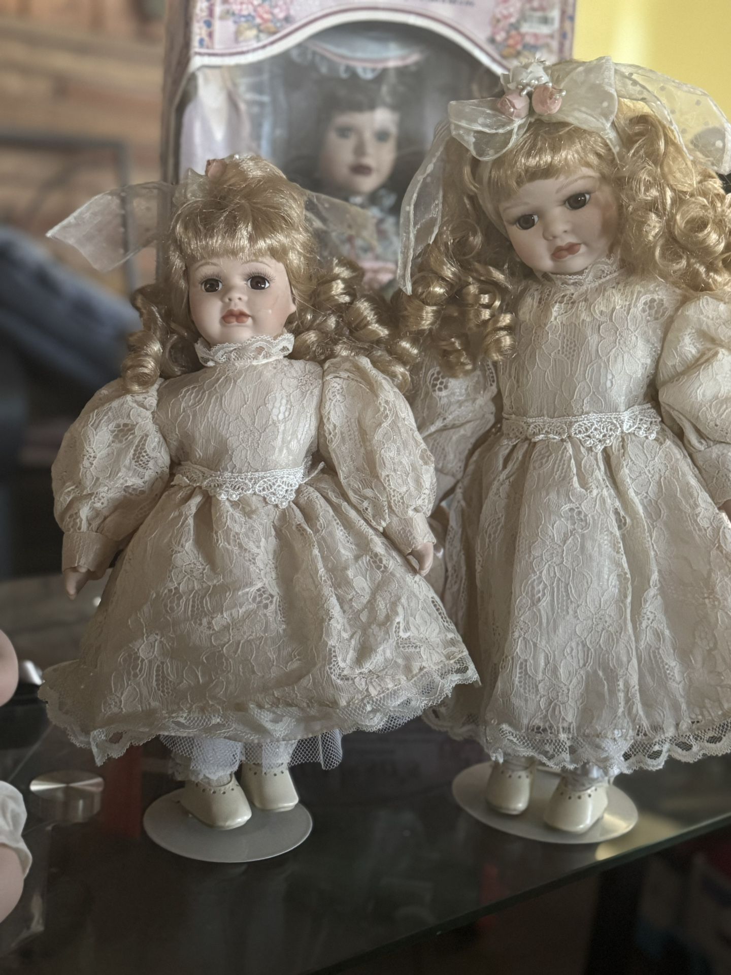 Vintage Porcelain Dolls
