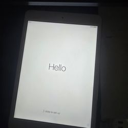 Ipad Mini 1st Gen A1432 In Silver/White