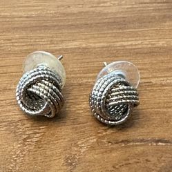 Sterling Silver Stud Earrings 