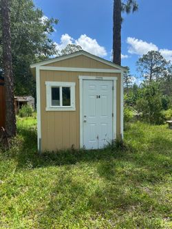 10x8 TuffShed Finished Out
