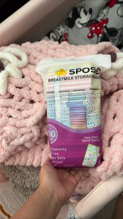 Sposie breastmilk storage bags 100 count