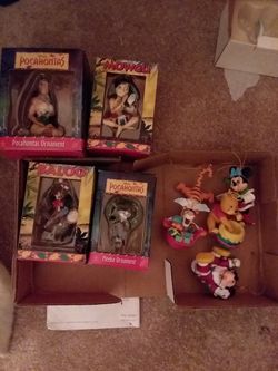 christmas Disney collectible ornaments