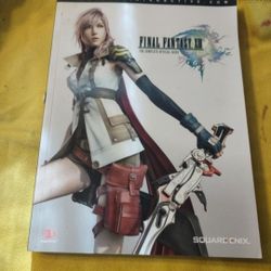 Piggyback Strategy Guide Final Fantasy 13 Collectors Great Shape