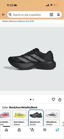 Adizero Evo SL W womens size 7