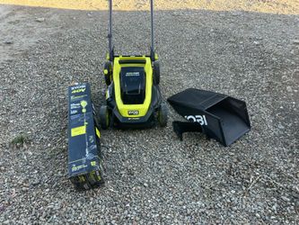 Ryobi Lawnmower and Weed Wacker