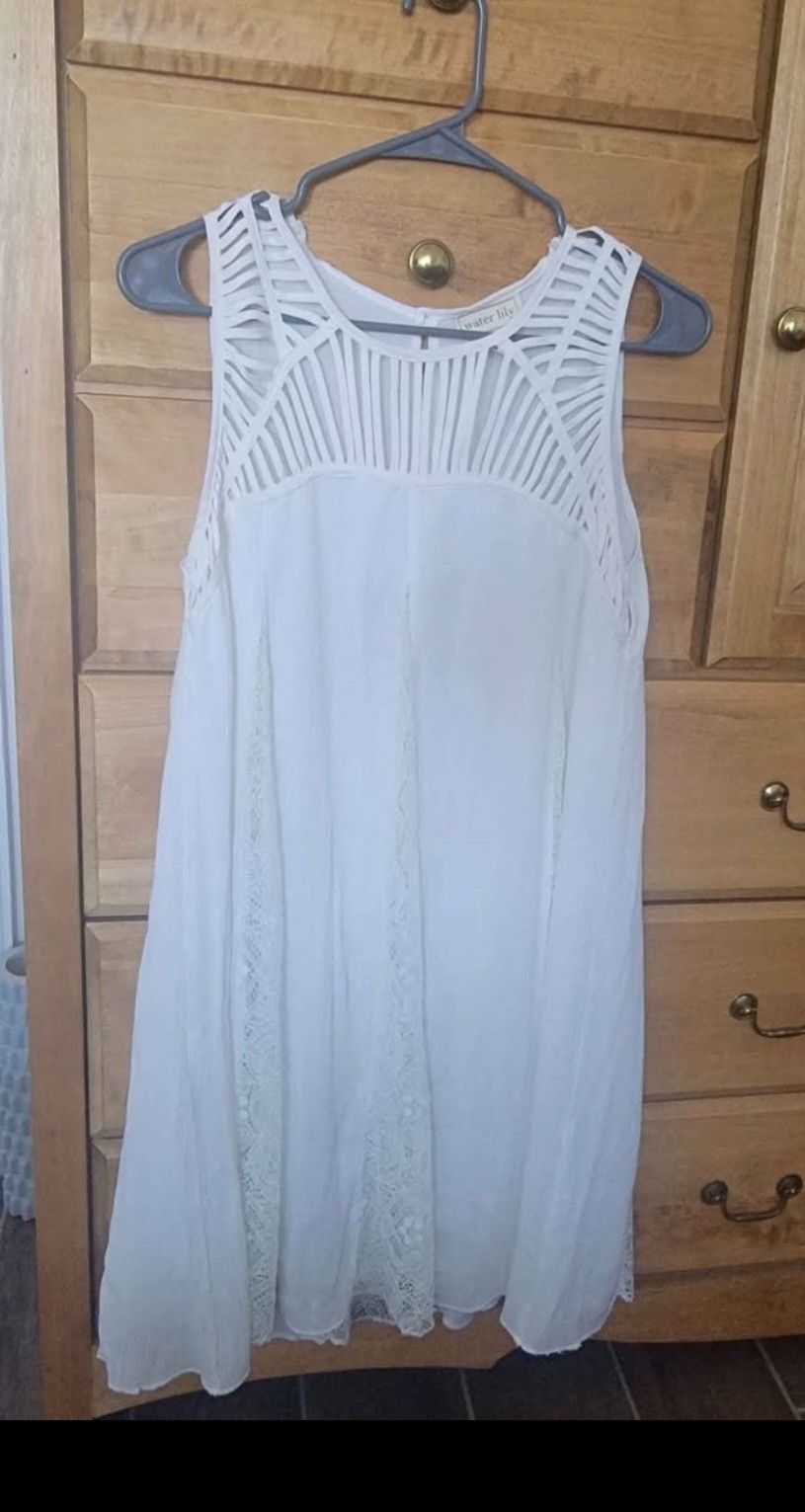 Off White A-Line dress