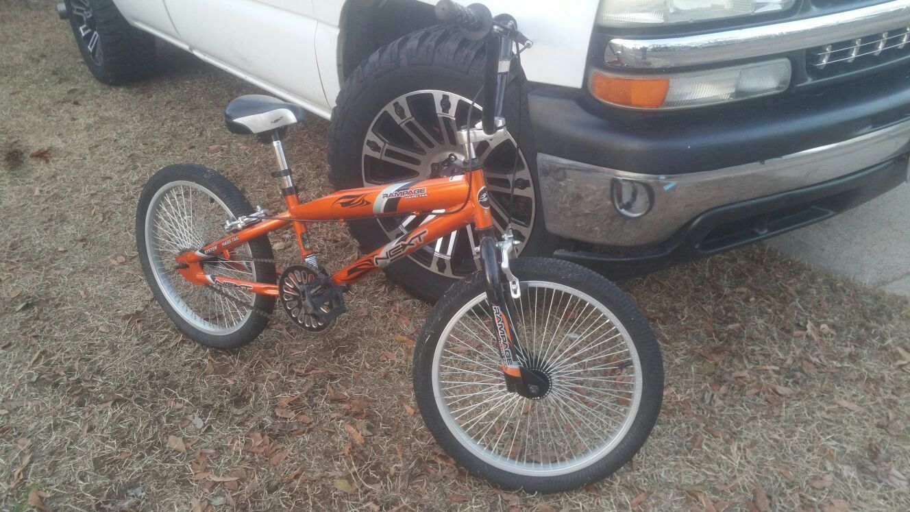 Next rampage hardtail bmx bike clearance price