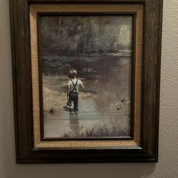 Little Boy Fishing 