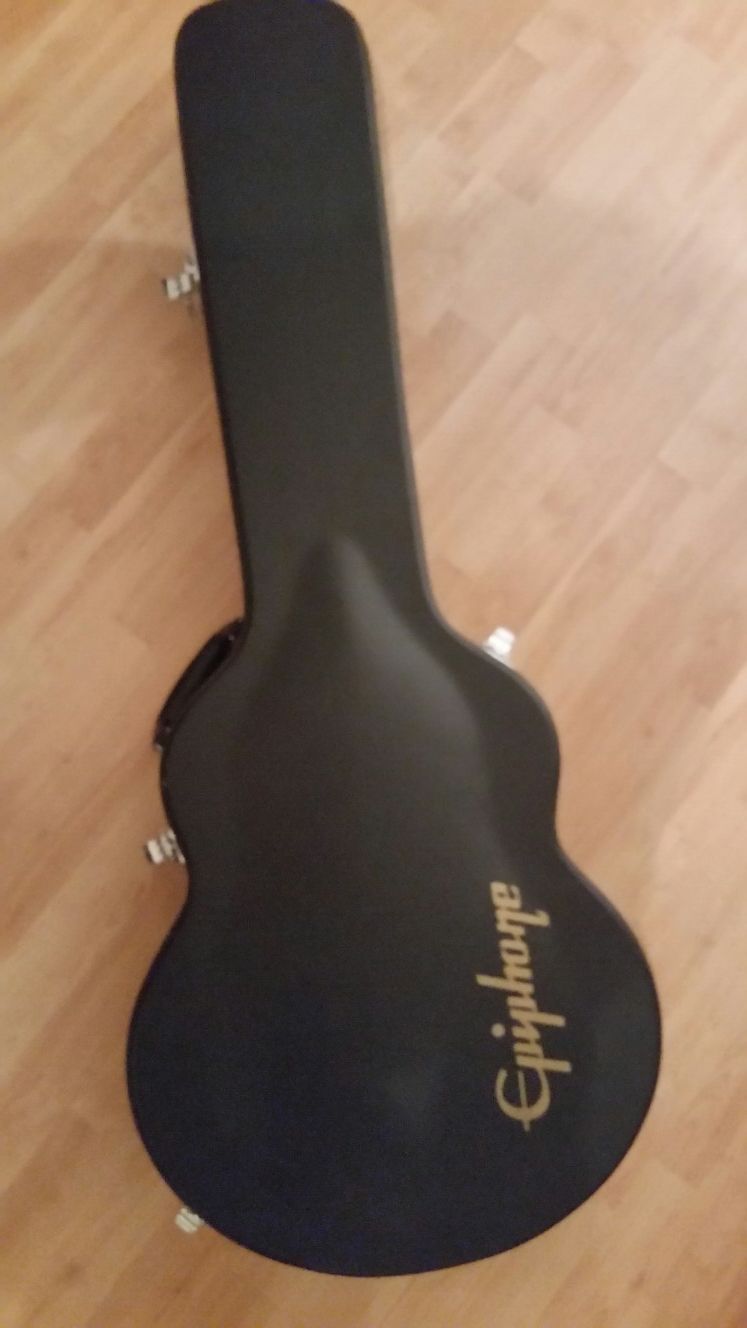 New Epiphone Les Paul Hard Case