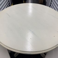 Round Dining Table And Two Chairs