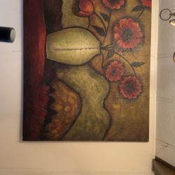 Huge Flower Painting 