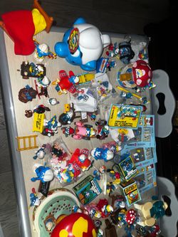 Vintage Smurfs Figurines