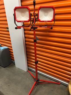 Adjustable backyard or garage light