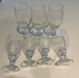 Drinking glasses 7 pieces
