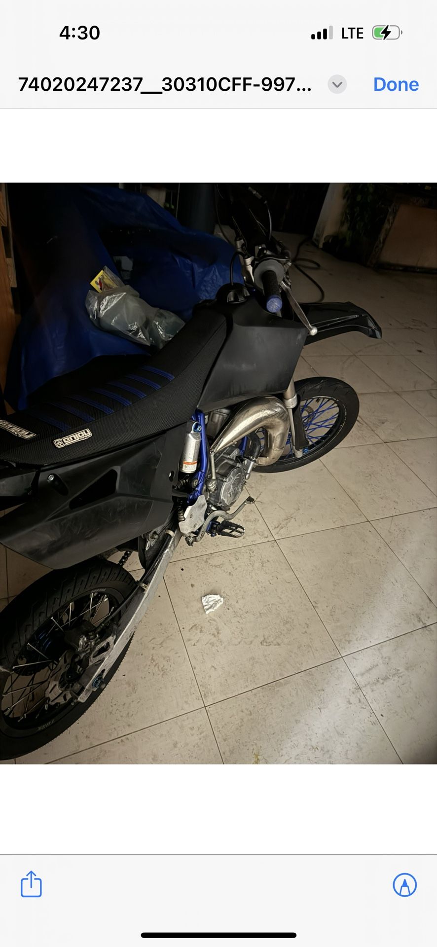Yz 85  Black