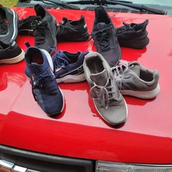 Puma, Adidas, Nautica, Bass men's size 10