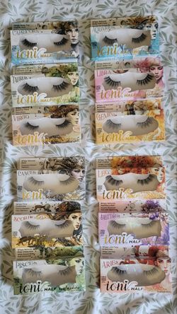 IONI Zodiac Halfling lashes (complete 12 set collection)