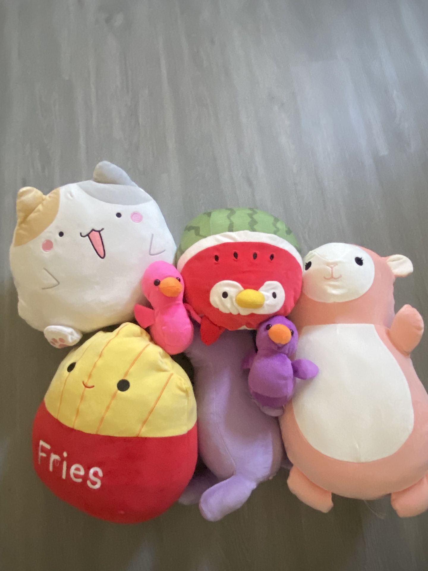 Squishmallows and plushies!