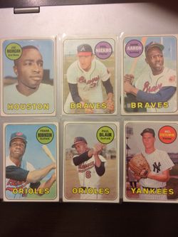 1969 TOPPS BASEBALL CARDS