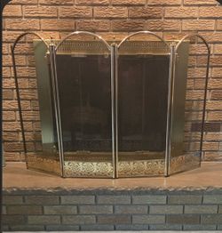 FOLDABLE Fireplace screen. Holmdel nj