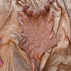 Pink Rose Bodysuit 