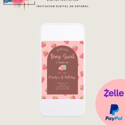 Berry Sweet Invitation