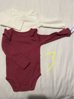 Onesies size 3 months brand carters