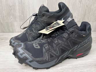 Salomon Speedcross 6 GTX Black Black Phantom 417386 Size 11.5 (A1D032777)